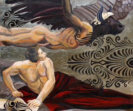 Vernisajul expoziţiei Paulei Craioveanu, „Între două lumi", la Cafe Verona Cărtureşti