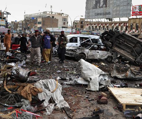 Atentat în Pakistan. Cel puţin 60 de persoane au fost ucise