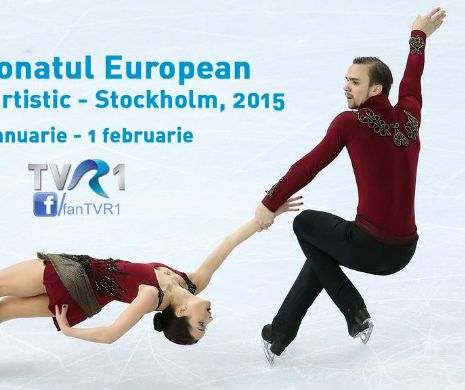 Europenele de Patinaj Artistic, la TVR