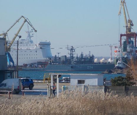 Incendiu în Şantierul Naval Midia