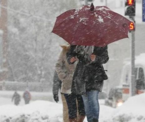 VISCOLUL loveşte din nou România. POLEI şi ninsori, până sâmbătă la ora 14.00. Vezi zonele afectate