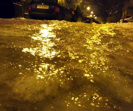 Zeci de bănățeni cu PICIOARE ȘI MÂINI RUPTE în urma poleiului de pe străzi