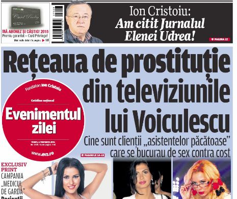 Ce puteţi citi în Evenimentul zilei de vineri, 6 ferbruarie