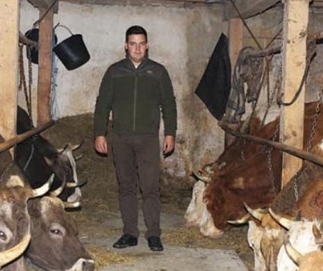 Fermă integrată prin fonduri europene: Cum a reușit un tânăr din Bran să dezvolte afacerea familiei cu bani de la UE