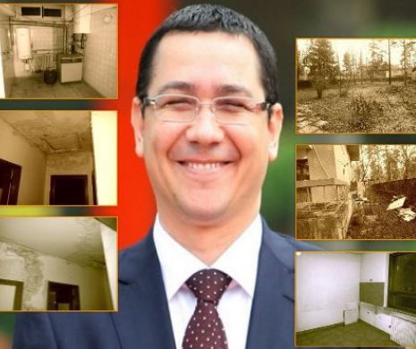 IMAGINE ÎN PREMIERĂ. Vila oferită lui Traian Băsescu este o MIZERIE şi asta se poate vedea şi din SATELIT. Cum să nu plouă în clădire când are plafonul ăsta?!