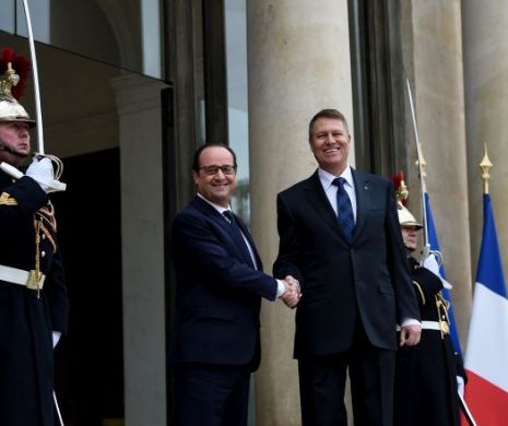 Klaus Iohannis efectuează o vizită oficială în Franța