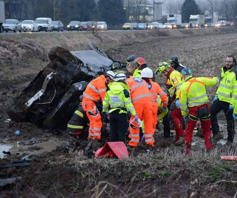MAE: Străinii care au murit luni într-un accident rutier din Italia nu sunt români