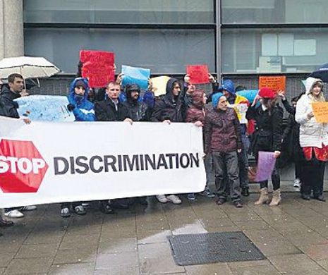 Protest la Londra: românii denunță „mișelia” din presă