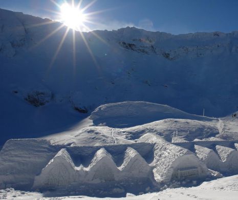 S-au aniversat zece ani de Hotel of Ice Bâlea Lac