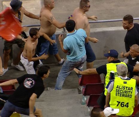 UNDE S-AU BĂTUT cel mai mult SUPORTERII ROMÂNI în 2014. Planul de măsuri al MAI