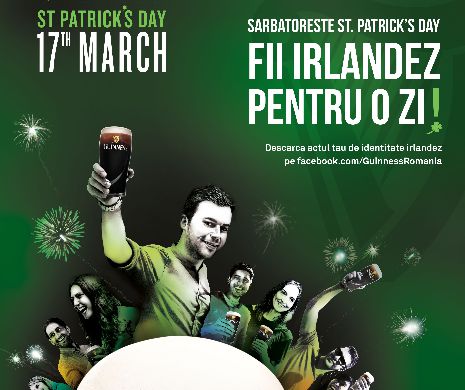Be Irish for a day! /  Fii irlandez pentru o zi!