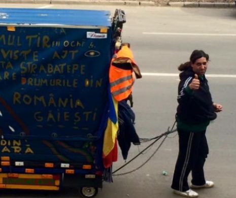 Ce s-a ales de omul-tir, dupa ce si-a propus sa faca turul Europei. Daca il vezi iti faci cruce