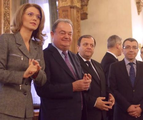 Co-preşedinţii PNL Alina Gorghiu şi Vasile Blaga, la Bruxelles, la reuniunea Adunării Politice a PPE