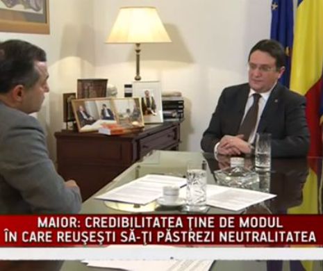 Directorul CIA, John Brennan, i-a mulţumit lui Maior pentru contribuţia deosebită la dezvoltarea cooperării între CIA şi SRI