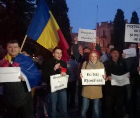 Protest împotriva imunităţii parlamentare la Constanţa