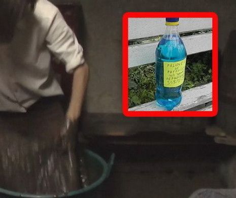 Rachiul din GAINAT si PUFOAICA - o reteta inca practicata in Romania! Filmarea iti va intoarce stomacul pe dos!