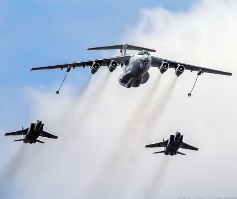 AVIOANELE ruseşti au zburat în ROIURI deasupra Moscovei. Ce pregăteşte, de fapt, VLADIMIR PUTIN | GALERIE FOTO