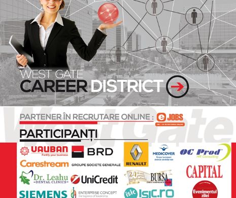 Companii din toate domeniile participă la West Gate Career District, primul târg de joburi desfășurat într-un campus (P)