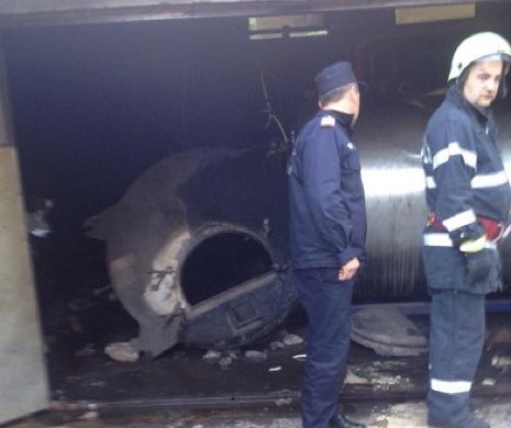 EXPLOZIE la Primăria Oravița