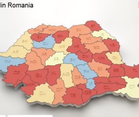 Harta salariilor din Romania. Cati romani primesc peste 5.000 de lei si cati sunt platiti cu minimul pe economie. INFOGRAFIC