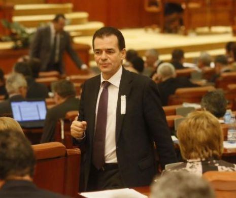 Mai mulţi deputaţi liberali au venit cu bonuri fiscale în piept la şedinţa de plen