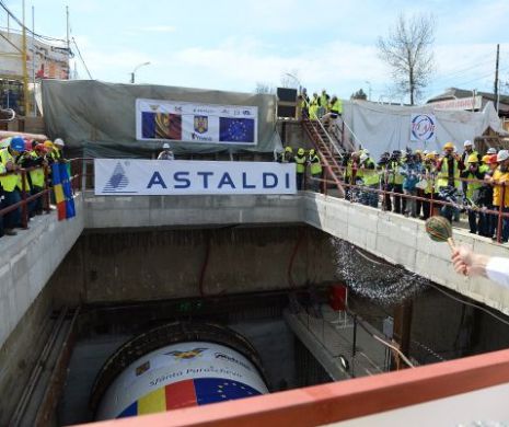 Metrorex. Au început lucrările la stația Străulești. Urmează Gara de Nord-Otopeni