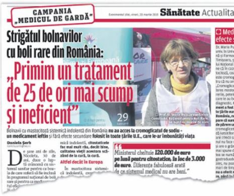 Semnalul tras de EVZ ajută pacienții cu boli rare