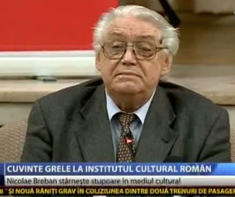 Armanca: „Șefii politici au comandat insulte la adresa intelectualilor care au adus glorie ICR”