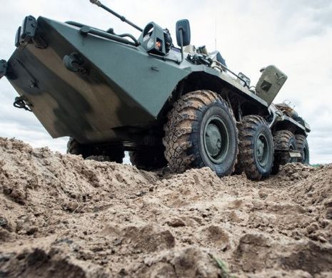 Blindatul sovietic BTR-80