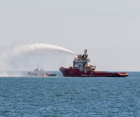 Cel mai mare exerciţiu de salvare de pe Marea Neagră a forţelor române