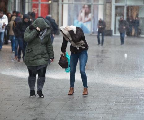 COD GALBEN de ploi, GRINDINĂ și descărcări electrice. Vezi judeţele afectate