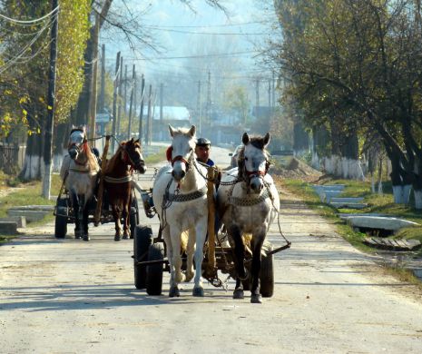 Comuna sclavilor, locul unde copiii leșina de foame și unde se ține mare ospăț cu fanfară când trece baronul județului ROMÂNI în ROBIE