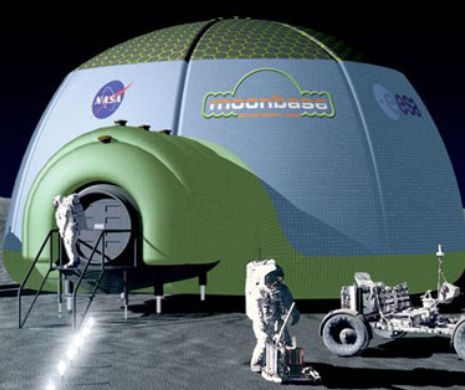 Concurs pentru fabricarea viitoarelor case pe Lună şi Marte
