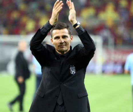 Costel Gâlcă: "Plec cu capul sus de la Steaua!"