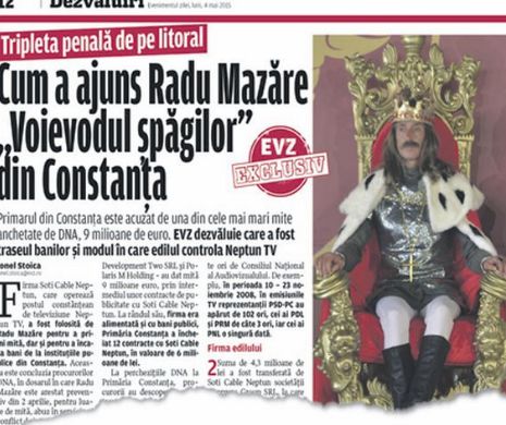 DREPT LA REPLICĂ. Neptun TV: „Mita de care vorbesc hârtiile DNA nu există”