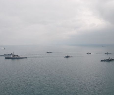 EXERCIŢII MILITARE în Marea Neagră. IMAGINI impresionante de la "Romanian Trident Poseidon 2015"