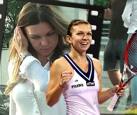 Filmari rare cu Simona Halep! Purta o pereche de pantaloni mulati si I se vedea sutienul, cand…