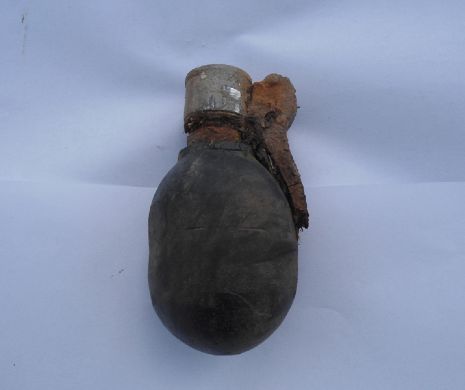 GRENADĂ descoperită lângă Aeroport