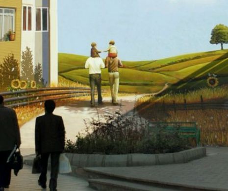 Iluzii optice SPECTACULOASE. Cum arată picturile murale 3D | GALERIE FOTO