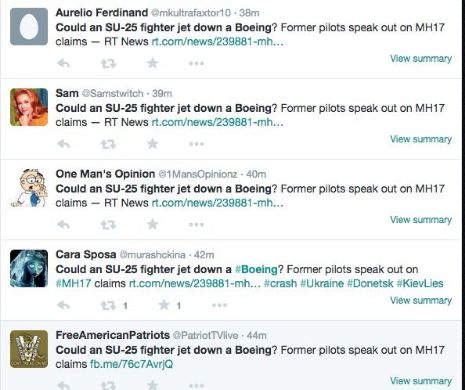 Manipulările presei ruse pe rețeaua de socializare Twitter