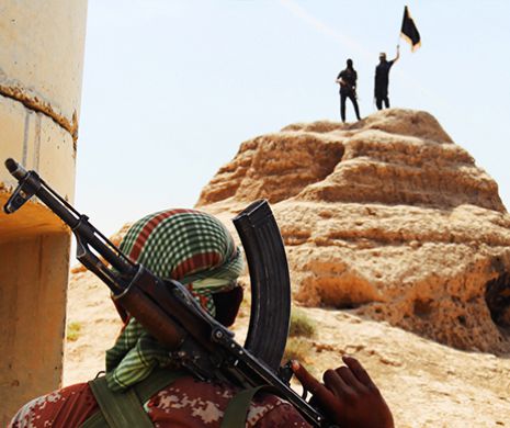 Punct de frontieră controlat de gruparea Statul Islamic