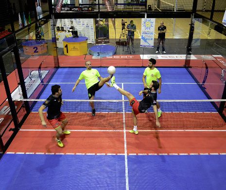 Sandu și Dragomir, invitați speciali la LANSAREA celui SPECTACULOS SPORT inventat în ultimii ani