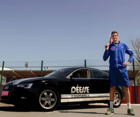 Sponsorii, alături de Victor Hănescu