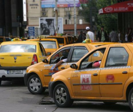 Taximetriștii au protestat la Guvern și Parlament. Motivul: impozitarea bacșișului