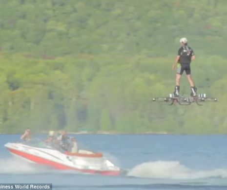 Zbor de Cartea Recordurilor pentru un inventator român