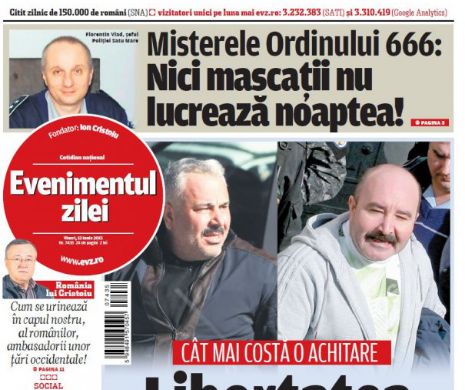 Ce puteţi citi în Evenimentul zilei de vineri, 12 iunie