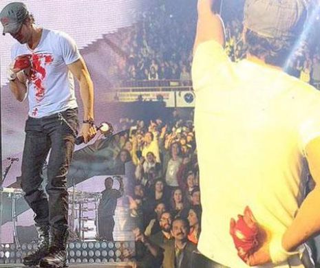 Enrique Iglesias RĂNIT GRAV de o dronă  | VIDEO