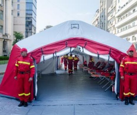 În cât timp se instalează un spital mobil al IGSU