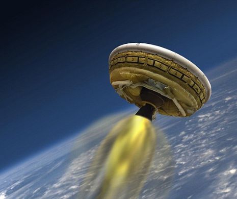 NASA testează farfuria zburătoare cu care vrea să ajungă pe Marte