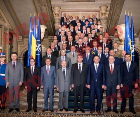 PERICOLELE  care pândesc România: CORUPȚIA ȘI AMENINȚAREA CIBERNETICĂ. George Maior și Gabriel Oprea, la conferința de prezentare a Academiei de Științe ale Securității Naționale